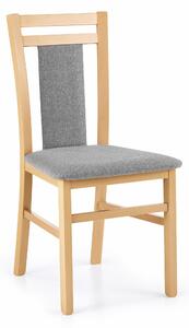 Scaun Houston 550, Stejar Honey, Gri, 90x45x51cm, 11.1 kg, Lemn: Fag
