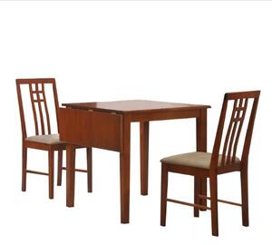 Set masă scaune pentru sufragerie Sylris (pentru 2 persoane). 751550