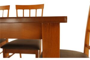 Set masă scaune pentru sufragerie Gris 1+6 (pentru 6 persoane). 752830