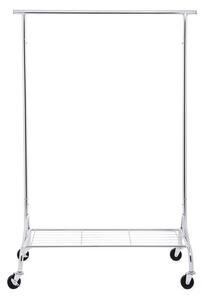 Cuier pe roti Songmics Argintiu 102x39x6.5 cm