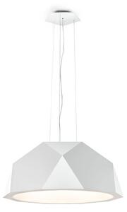 Crio A03 - Pendul alb din aluminiu de forma unei pălării