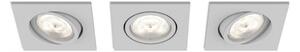 SET 3x Plafonieră LED dimabilă Philips 50123/87/P0 CASEMENT LED/4,5W/230V