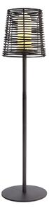 Velorum - Lampadar negru din plastic în stil minimalist