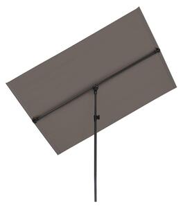 Blumfeldt Flex-Shade L, umbrelă de soare, 130 x 180 cm, poliester, UV 50, gri închis