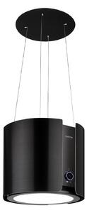 Klarstein Skyfall Smart, hota insula, Ø 45 cm, recirculare, 402 m³ / h, LED, negru