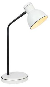 Zumba II - Lampă de masă albă cu finisaj negru