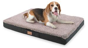 Brunolie Balu, pat pentru câine, pernă pentru câine, lavabil, ortopedic, antiderapant, spumă cu memorie, dimensiunea M (79 × 8 × 60 cm)
