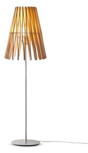 Stick C269 - Lampă de podea minimalistă cu abajur din lemn