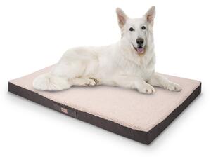 Brunolie Balu, pat pentru câine, pernă pentru câine, lavabil, ortopedic, antiderapant, spumă cu memorie, dimensiunea XXL (120 × 10 × 100 cm