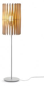 Stick C01 - Lampă de podea minimalistă cu abajur din lemn
