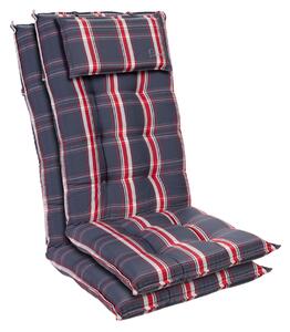 Blumfeldt Sylt, pernă tapițată, pernă pentru scaun, spătar mai înat, poliester, 50 × 120 × 9 cm
