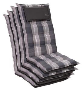 Blumfeldt Sylt, pernă tapițată, pernă pentru scaun, spătar mai înat, poliester, 50 × 120 × 9 cm