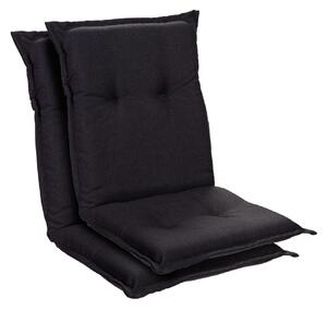 Blumfeldt Prato, pernă tapițată, pernă pentru scaun, spătar mic, scaun de gradină, poliester, 50x100x8cm, 2 x pernă bancă