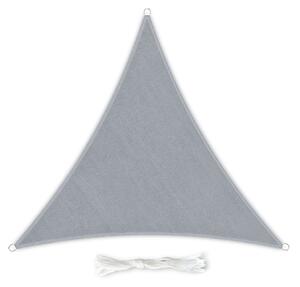 Blumfeldt Parasolar triunghiular, 3 × 3 × 3 m, cu inele de fixare, poliester