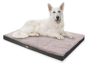 Brunolie Balu, pat pentru câine, pernă pentru câine, lavabil, ortopedic, antiderapant, spumă cu memorie, dimensiunea XXL (120 × 10 × 100 cm)