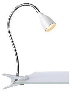 Lampă de masă LED cu clemă Markslöjd 106091 TULIP LED/3W/230V albă