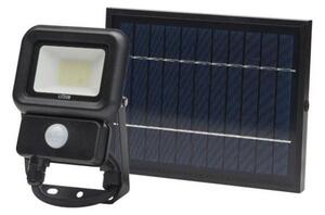 Proiector LED solar de exterior cu senzor LED/10W/3,7V 6500K IP65