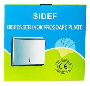 Dispenser inox prosoape pliate, Sidef