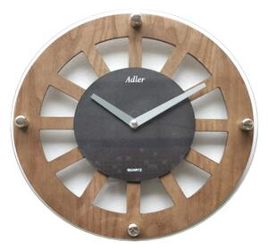 Ceas de perete Adler 1158 Wenge/Stejar sticla/lemn 31 cm