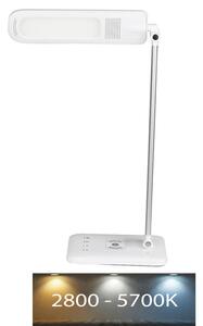 Lampă de masă LED dimabilă tactilă cu încărcare fără fir USB LED/16W/230V