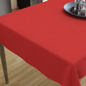 Goldea față de masă decorativă loneta - roșu 40 x 40 cm