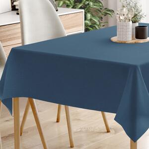 Goldea față de masă decorativă loneta - gri-albastru 120 x 120 cm