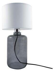 Lampă de masă SAMSUN 1xE27/40W/230V alb/negru Zuma Line 5503WH