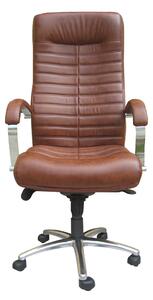 Scaun directorial SENNA, Brun piele ecologica