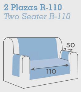 Husă Moorea pentru canapea cu două locuri, bej 110x50 cm