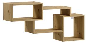 Polita de perete ALITTY 96x46 cm, stejar artisan