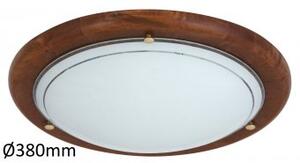 Plafoniera rustica lemn 2 becuri E27 Ufo 5427 Rabalux