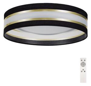Plafonieră LED dimabilă SMART CORAL GOLD LED/24W/230V neagră/aurie + telecomandă
