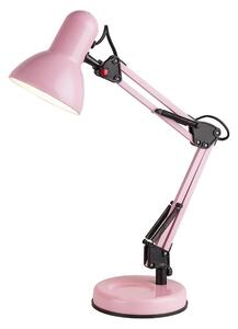 Lampă de masă ROMERO 1xE27/60W/230V roz Brilagi