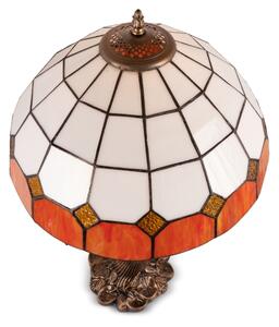 Brilagi - Lampă de masă Tiffany SIENNA cu vitralii 1xE27/60W/230V