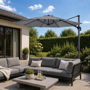 Furnigo Umbrelă de soare Lumin Ø300 cm - antracit