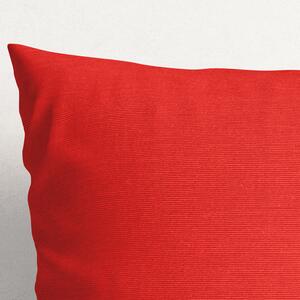 Goldea față de pernă decorativă loneta - roșie 40 x 40 cm