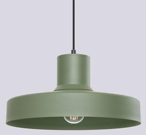 Lustră pe cablu Sollux SL.1705 BILO 1xE27/15W/230V d. 35 cm verde