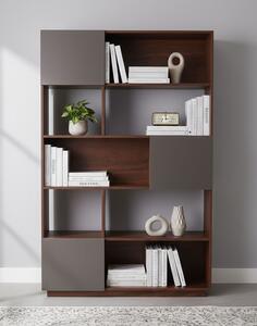 Bibliotecă Nevada, stejar închis (110 cm)