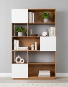 Bibliotecă Nevada, stejar natural (110 cm)