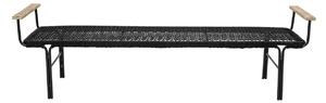 Banca neagra, din metal, Mundo
