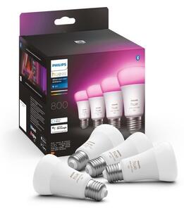 SET 4x bec LED dimabil Philips Hue WACA E27/6,5W/230V 2000-6500K