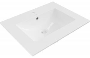 Mexen Atena chiuvetă încastrată în blat 61 x 46 cm, albă - 25016000