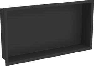 Mexen X-Wall-R poliță de nișă cu flanșă 60 x 30 cm, neagră - 1970603010