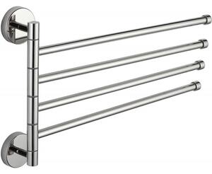 Mexen cuier rotativ cvadruplu pentru prosop, crom - 7039244-00