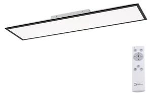 Panou LED aplicat dimabil FLAT LED/36W/230V negru Leuchten Direkt 14757-18 + telecomandă