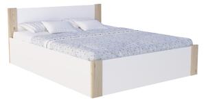 Pat Aurora 155Single, Alb, 120x200, PAL laminat, Somiera patSomiera pat, 12x21x8cm