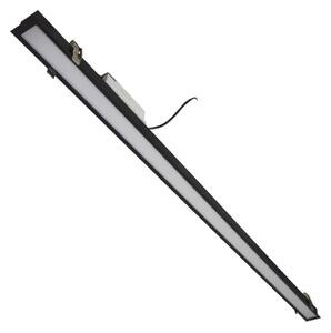 Plafonieră LED REDOM LED/42W/230V 4000K 120 cm neagră