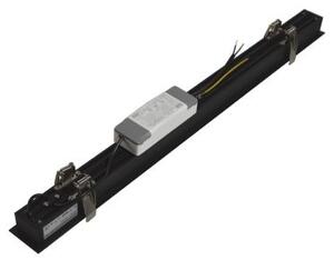 Plafonieră LED REDOM LED/24W/230V 4000K 60 cm neagră