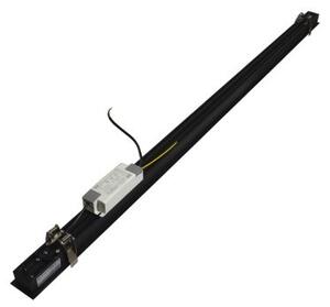 Plafonieră LED REDOM LED/42W/230V 4000K 120 cm neagră