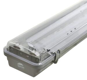 Corp de iluminat fluorescent tehnic 2xG13/36W/230V 120 cm IP65 gri